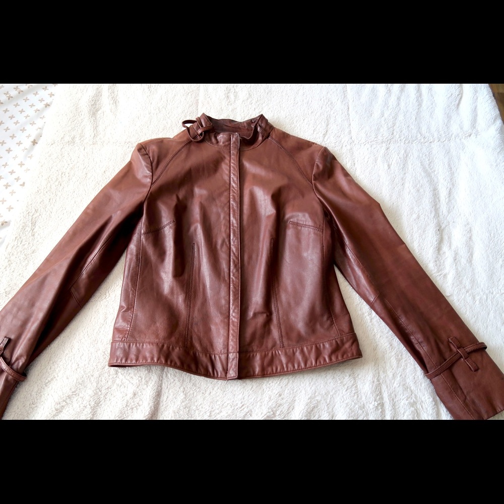 Leather jacket